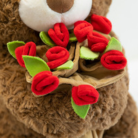 Best verkochte kleine schapen knuffel Valentijnsdag cadeau - Pluche teddybeer pop voor vriendin - Magnetische beer knuffel roos cadeau