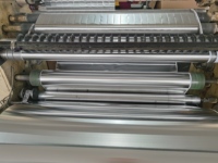 Ruban adhésif en aluminium imperméable, ruban en feuille d'aluminium résistant à la chaleur, en rouleau