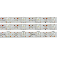 Barra de Luz LED RGBWW de 18 LED SMD5050, 22W, Lente de 45*15, Bluetooth/WiFi, Conmutable 4 en 1, Cambio de Color LED RGB+WW, 24V