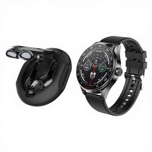 Montre connectée D9S avec fonction d'appel, moniteur de fréquence cardiaque, podomètre, suivi du sommeil et de la pression artérielle, étanche et en silicone pour le sport - Product Image 1