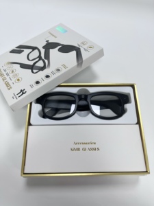 Nouvelles Lunettes Intelligentes AIMB-G1 MAX 2026 avec Caméra Vidéo 1080P, Fonction Appel Téléphonique et Chargement Magnétique - Product Image 4