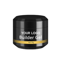 Extension d'ongle poly UV de marque privée OEM gel dur de gros avec emballage de bouteille de source de lampe à LED