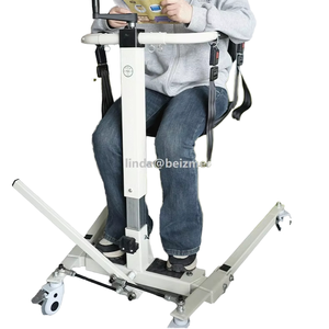 Les jambes peuvent être ouvertes Chaise élévatrice pour fauteuil roulant de transfert Chaise élévatrice manuelle <span class=keywords><strong>Coussin</strong></span> de siège réglable avec le trou-BZ-L22 - Product Image 1