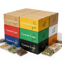 Boîtes d'emballage en papier à base de plantes avec logo personnalisé du fabricant, boîtes en carton ondulé à ouverture verticale pour l'expédition de fruits secs
