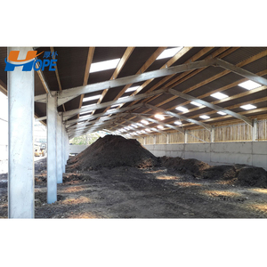 Structure en acier préfabriquée industrielle Bâtiment de construction Hangar de stockage de ferme avec <span class=keywords><strong>garage</strong></span> pliable Serre Hangar à légumes - Product Image 4