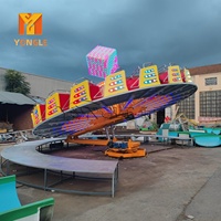 Manège de danse en acier et fibre de verre pour intérieur/extérieur, aire de jeux avec ballerine rotative pour enfants, idéal pour la maison, l'école et les centres commerciaux