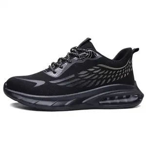 حذاء واقي للصناعة من SAFENDER حذاء عمل جيد التهوية حذاء أمان معدني للصوابع غير رسمي للمدربين