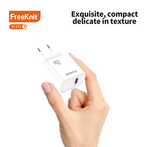 Adaptador de Corriente de Carga Rápida, Cargador de Pared de Alta Velocidad de 22W con Puerto USB <span class=keywords><strong>QC3</strong></span> para Teléfono Móvil, Enchufe Europeo - Product Image 3