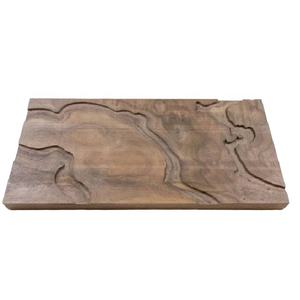 Tabla de cortar de madera de acacia de diseño exquisito superventas 2022, tabla de queso grabada, cubiertos para utensilios de cocina - Product Image 2