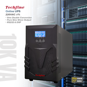 Nguồn điện không gián đoạn sóng sin thuần 10000W 220V 110V 10KVA 10KW, sử dụng pin ngoài, UPS trực tuyến cho mạng - Product Image 1