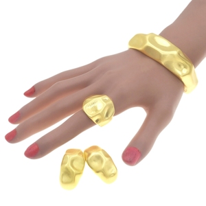 Zhuerrui New 18K Italian <strong>Gold</strong> Bracelet Jewelry Sets Fashion <strong>Online</strong> Wedding Matching Bridal Dresses Fashion Women <strong>Jewellery</strong> B0027 - Product Image 4
