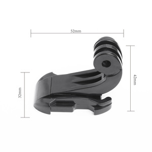 J crochet boucle sangle de poitrine ceinture casque support de Base pour GoPros Heros 7 5 6 noir <span class=keywords><strong>4</strong></span> 4K Sjcams autres accessoires de caméra - Product Image 1