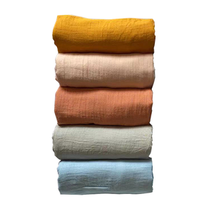 Tre bông bé Muslin Swaddle chăn mềm mại thoáng khí cho bộ đồ giường sơ sinh gói mô hình rắn dệt tre than - Product Image 4