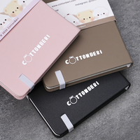 Carnet de notes Tomoe River Paper compatible avec les stylos plume, avec grille, journal personnalisé avec logo, format A5, planificateur