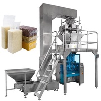 Machine d'emballage sous vide verticale de riz en forme de brique de grand sac Machine d'emballage de sucre