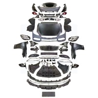 Kit carrosserie complet pour Mercedes-Benz Classe S W221 (2008-2013) style Maybach, comprend pare-chocs avant/arrière, calandre, feux arrière