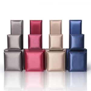 Caja de Embalaje de Joyería de Cuero con Logotipo Personalizado al por Mayor, Caja de Regalo para Anillos, Aretes, Collares, Pulseras y Joyería Hecha a Mano - Product Image 4