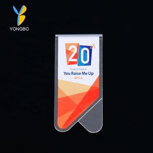 プロモクリッププロモーションさまざまな種類環境に優しい金属紙クリップカスタムロゴ - Product Image 2