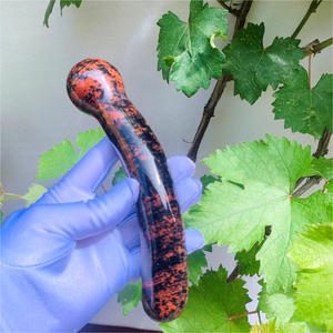 Dildo de Obsidiana Roja Natural, Varita Yoni, Juguete Sexual para Mujeres, Placer del Punto G, Masturbación, 178 mm, 300 g, Ejercicio de Kegel - Product Image 4