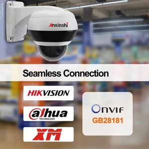 2 אינץ מתכת דיור 2MP POE IP PTZ מצלמה עם Hisee APP IR 20 מטרים עבור קטן מקורה IP מצלמה - Product Image 4