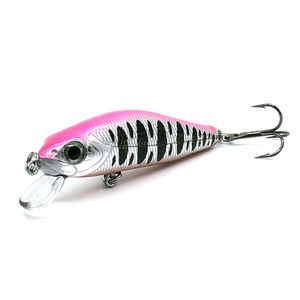 AOCLU Meilleure vente Leurre de pêche coulant Minnow 55mm 5.5g ABS <span class=keywords><strong>Jerkbait</strong></span> Wobbler Hard Bait avec hameçons VMC pour saumon de rivière - Product Image 2