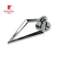 Pinlong tiroir commode placard armoire rhombique anneau tiroir tire brossé en alliage de Zinc or armoire poignée