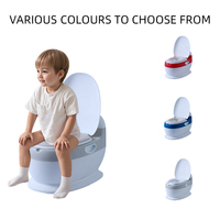 Chaise de toilette portable pour bébés et tout-petits, filles et garçons, avec coussin en PU souple antidérapant