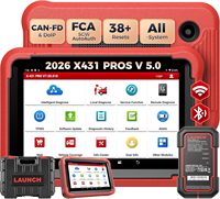 Nuevo Lanzamiento 2026: Herramienta de Diagnóstico Bidireccional LAUNCH X431 PROS V5.0, Escáner OBD2 de Sistema Completo con Más de 37 Funciones de Reinicio, Codificación ECU, DoIP y CAN FD