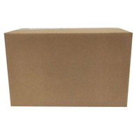 Dinglong Boîtes en carton ondulé personnalisées de grande taille en gros Emballage en papier de livraison express en stock