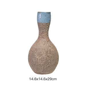 <span class=keywords><strong>Handmade</strong></span> gỉ Màu Cổ Gốm Chậu hoa cổ điển bình gốm cho vườn hoặc Tabletop trang trí - Product Image 4