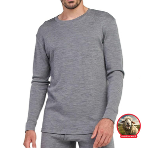 Camiseta Térmica de Manga Larga para Hombre CELINNE, Camiseta Interior de Lana Merino, Camiseta Interior Cálida para Hombre - Product Image 6