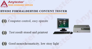 Hy0202 Formaldehyde-Inhoudstester Wordt Gebruikt Om Het Formaldehydegehalte Van Textiel Te Bepalen Door Middel Van Een Spectrofotometermethode - Product Image 4