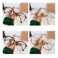 MK24041503 Gafas de Lectura con Filtro de Luz Azul para Computadora, Montura Cuadrada Retro, para Mujeres Mayores, Venta al Por Mayor