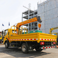 La nouvelle grue 4X4 chinoise a articulé la petite remorque de 4 tonnes à vendre avec le prix usine de grue