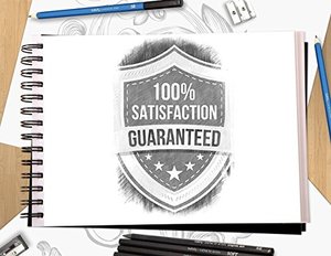 Blocco da Disegno Bview Art di Alta Qualità, 100 Fogli 95gsm, Carta Pressata per Artisti - Product Image 5