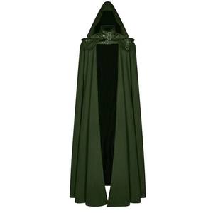 Medieval Hooded <b>Coat</b> Gothic Tunic Trench Halloween COS Devil Wizard Death <b>Robe</b> Cape - Product Image 4