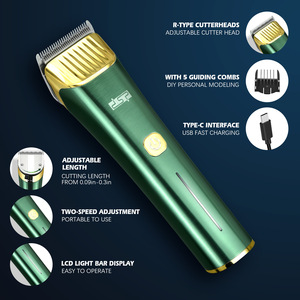 Cortadora de Pelo Dsp de 15W, Aleación de Aluminio, Carga USB, Uso Doméstico, con Accesorios - Product Image 3