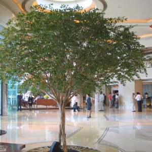 Precio de fábrica plantas artificiales árboles grande decoración Artificial Banyan árbol para la escuela - Product Image 4