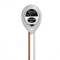Testeur de sol haute précision 3-en-1 : humidité, pH et luminosité, 265x60x40mm, personnalisable ; outil de test dédié aux plantes en pot