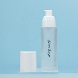 Luxury Skincare Packaging 15ml 100ml 50ml 30ml Glass Serum Oil Cosmetic <b>Bottle</b> with Screw Cap Face Cream Jar Lotion Pump - Product Image 5