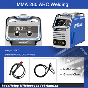 Hiệu suất cao 380V CO2 khí che chắn Máy hàn MIG/MMA-280 cho thép sản lượng cao mig <span class=keywords><strong>mag</strong></span> lasapparaat thanh thợ hàn - Product Image 4