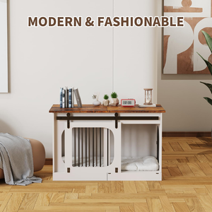 Cages et maisons <span class=keywords><strong>pour</strong></span> animaux <span class=keywords><strong>de</strong></span> compagnie, niche <span class=keywords><strong>pour</strong></span> chien d'intérieur, maison <span class=keywords><strong>pour</strong></span> animaux en bois épais, table d'appoint, cage moderne, meubles <span class=keywords><strong>pour</strong></span> chien <span class=keywords><strong>de</strong></span> <span class=keywords><strong>petite</strong></span>/moyenne/grande <span class=keywords><strong>taille</strong></span> - Product Image 6