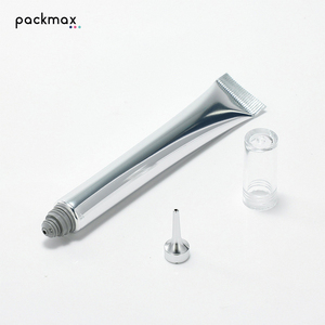 Tube cosmétique de 10 ml à embout de précision — sérum/crème contour des yeux, feuille haute brillance, emballage tube souple pour lotion/gel - Product Image 6