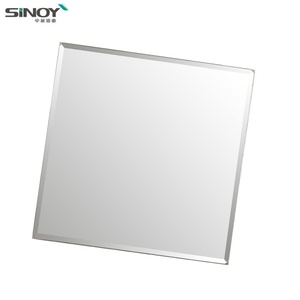 12x12 Edge Beveled <b>Mirror</b> Wall Mirros Glass <b>Mirror</b> Special Cut <b>Square</b> Diamond <b>Mirror</b> Tile - Product Image 2