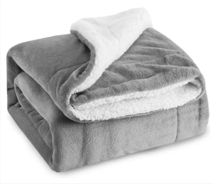 Chất Lượng Cao Cấp Siêu Mềm Chăn Sang Trọng Giá Rẻ Lông Ném Mềm Sherpa Lông Cừu Xuống Chăn - Product Image 1