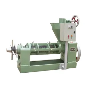 OIL PRESS MACHINE, 6YL-130 SCREW VEGETABLE OIL PRESSING PRESSER UP TO 12 TPD, AUTOMATIC EXPELLER MILL LINE ON SALE