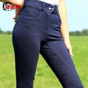 SGL Custom logo equestre leggings donna <span class=keywords><strong>pantaloni</strong></span> antiscivolo silicone Jodhpurs cavallo <span class=keywords><strong>da</strong></span> competizione collant - Product Image 4