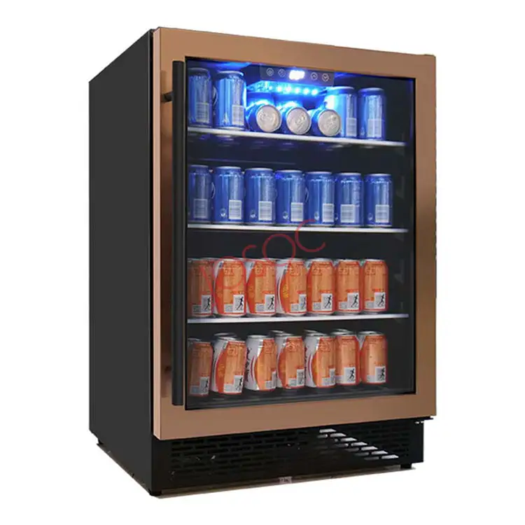 Sıcak ürün mahzeni Lcd buzdolabı dik buzdolabı soğutma ekipmanları ev için şarap soğutucu nem küçük Bar dolabı