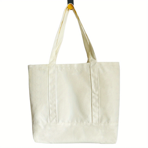 Sac fourre-tout en toile de coton XL personnalisé Sac fourre-tout de plage en toile pour femmes à la mode Sac fourre-tout de plage en corde Poignée Logo personnalisé Supermarché - Product Image 1
