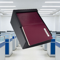 Pemindai Dokumen Kios Swalayanan USB, Pemindai MRZ OCR RFID Barcode Chip, Pembaca Paspor Kontrol Perbatasan, Otentikasi ID